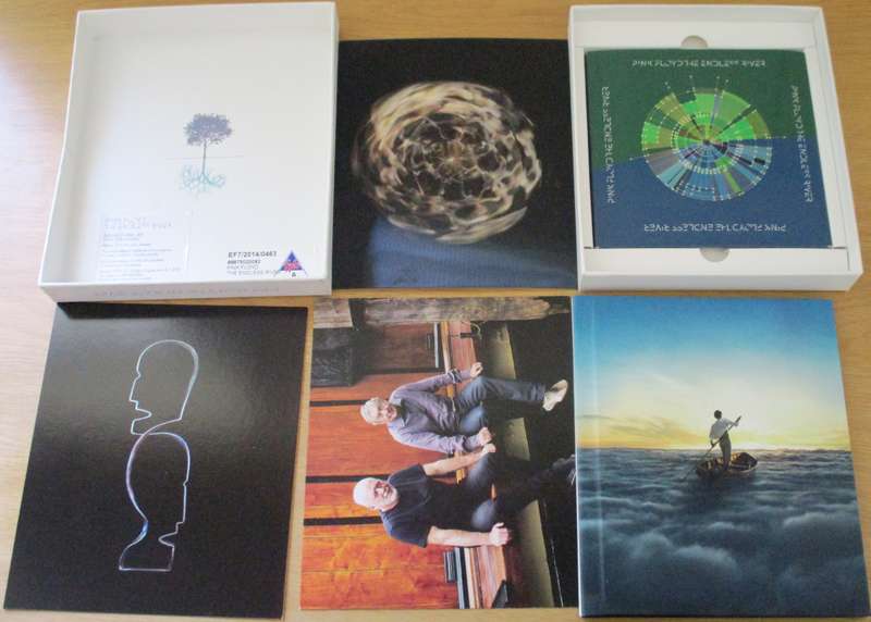 PINK FLOYD The Endless River CD+DVD Audio BOX SET + postcards + Hardcover booklet [BB Small CDShelf]