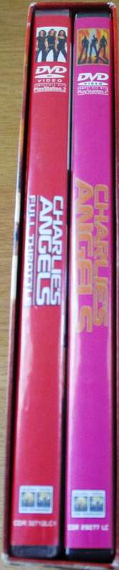 CHARLIE'S ANGELS 1 + 2 BOX SET 2xDVD [Box Set shelf]