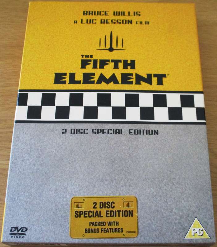 THE FIFTH ELEMENT Special Edition 2xDVD Bruce Willis [Box Set shelf]