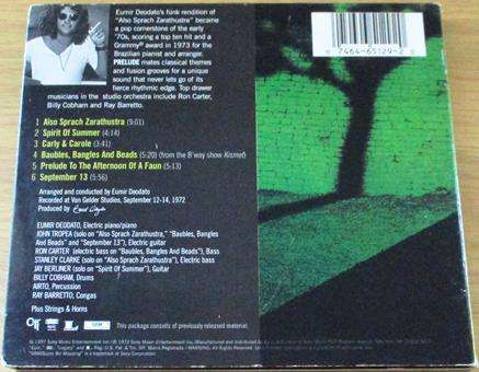 DEODATA Prelude Digipak CD [Shelf G x 27]