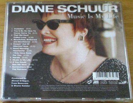 DIANE SCHUUR Music in my Life CD [Shelf G x 21]