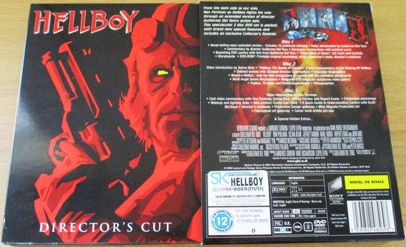 HELLBOY Director's Cut BOX SET 2xDVD [Box Set shelf]