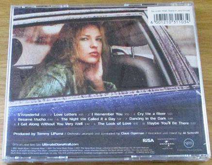 DIANA KRALL The Look of Love CD [Shelf G x 15]