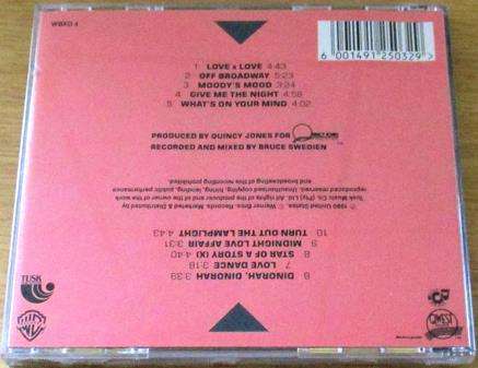 GEORGE BENSON Give me the Night CD [Shelf Z x 10]