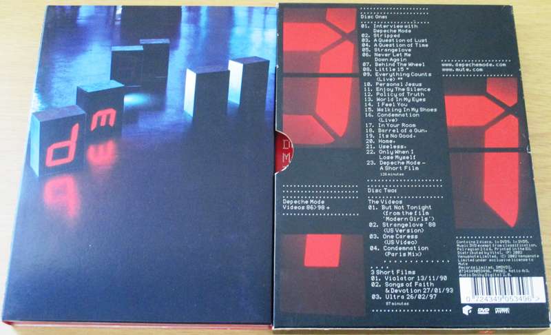 DEPECHE MODE The Videos 86>98+ 2xDVD