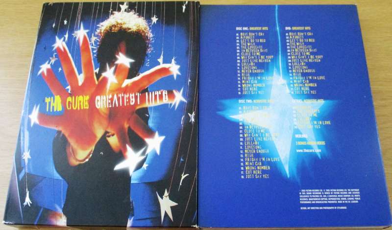 THE CURE Greatest Hits 2xCD + DVD