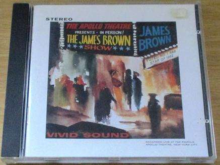 JAMES BROWN Live at the Apollo 1962 CD [Shelf G x 27]