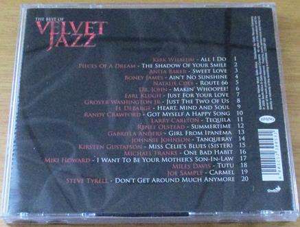 BEST OF VELVET JAZZ CD [Shelf Z x 10]