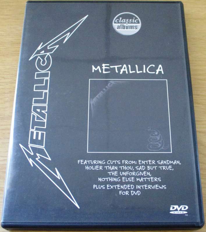 METALLICA The Black Album Classic Albums DVD