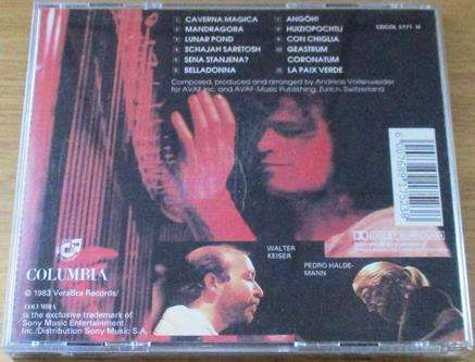 ANDREAS VOLLENWEIDER Caverna Magica CD [Shelf G x 15]