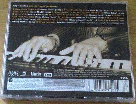 RAY CHARLES Genius Loves Company Duets with... [Shelf G x 21]