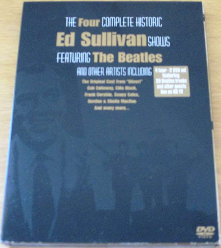 THE FOUR COMPLETE ED SULLIVAN SHOWS Featuring THE BEATLES 2xDVD Over 4 hours