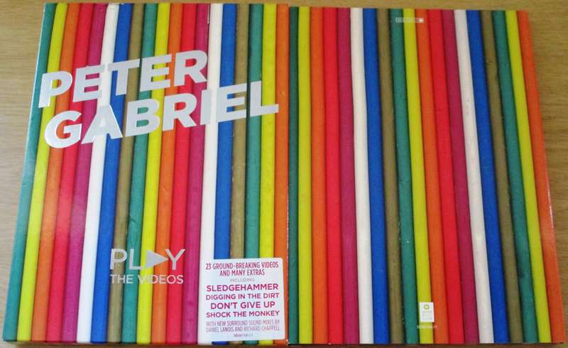 PETER GABRIEL Play The Videos DVD