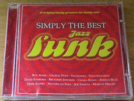 SIMPLY THE BEST JAZZ FUNK CD [Shelf G x 21]