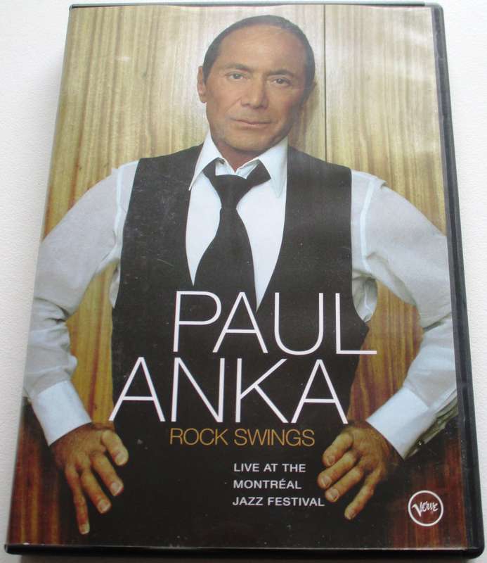 PAUL ANKA Rock Swings Live at the Montreal Jazz Festival DVD