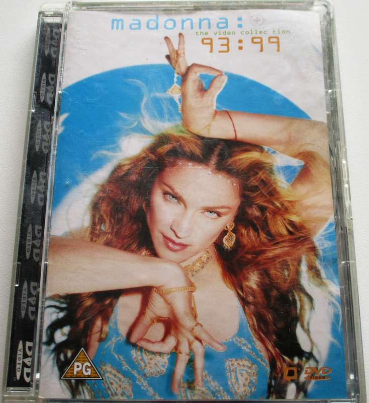 MADONNA The Video Collection 93-99 DVD *CLEARANCE*