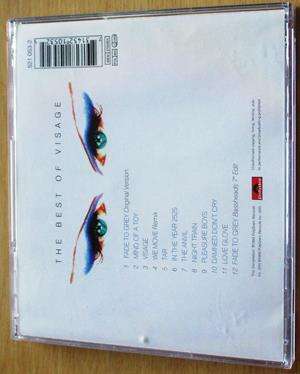 VISAGE Fade to Grey The Best of Visage CD [Shelf Z x 3]