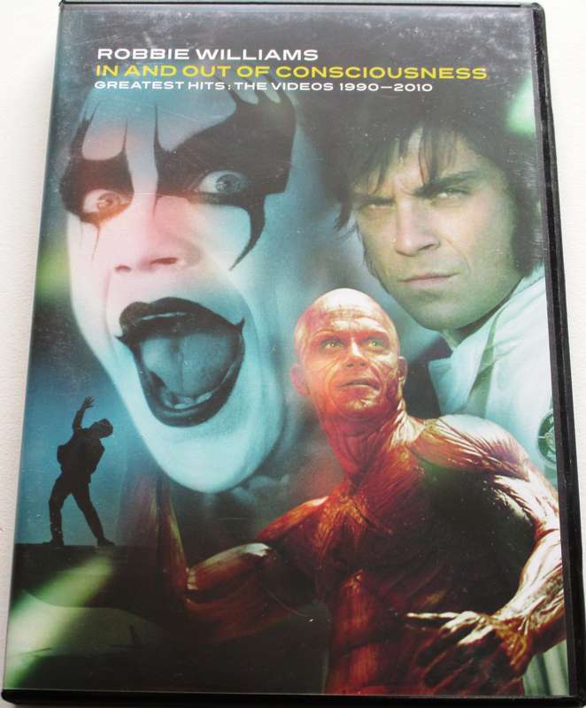 ROBBIE WILLIAMS In and Out of Consciousness Greatest Hits The Videos 1990-2010 2xDVD