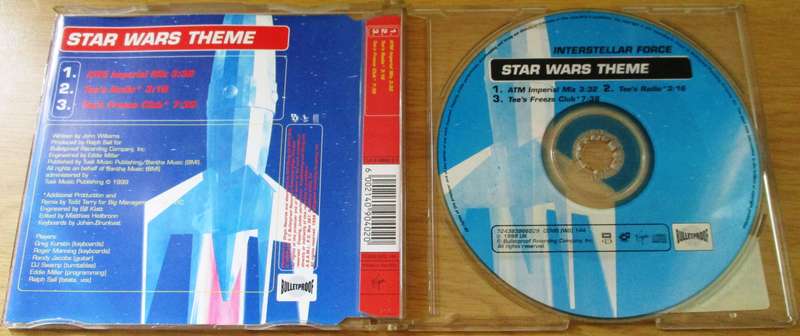 STAR WARS THEME Interstellar Force CD [BB Singles Box]