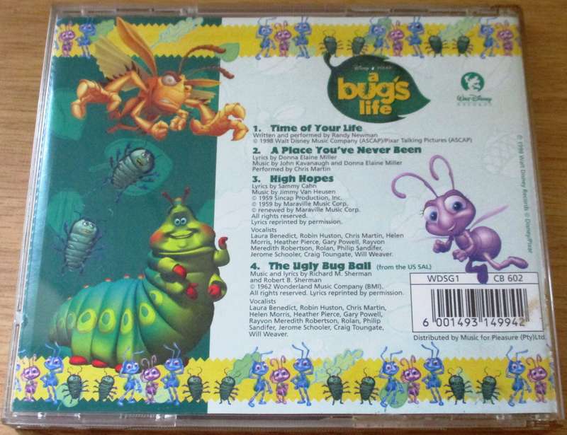 A BUG'S LIFE CD [BB Singles Box]