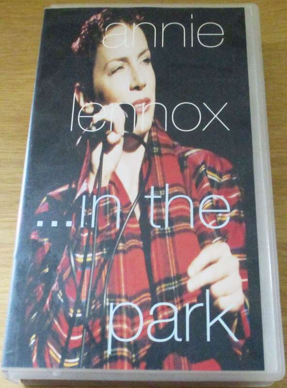 ANNIE LENNOX ... in the Park VHS Video Cassette