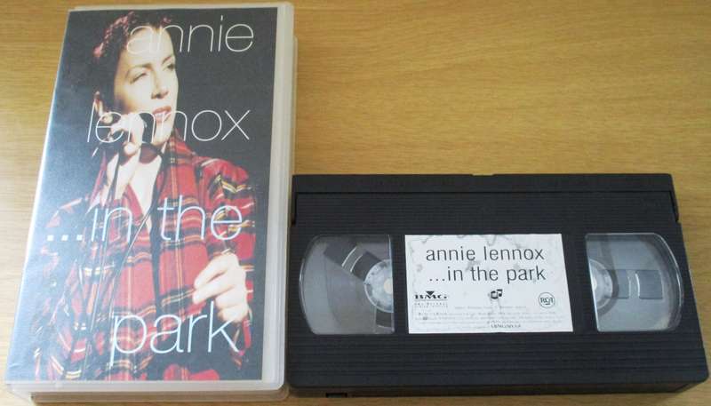 ANNIE LENNOX ... in the Park VHS Video Cassette