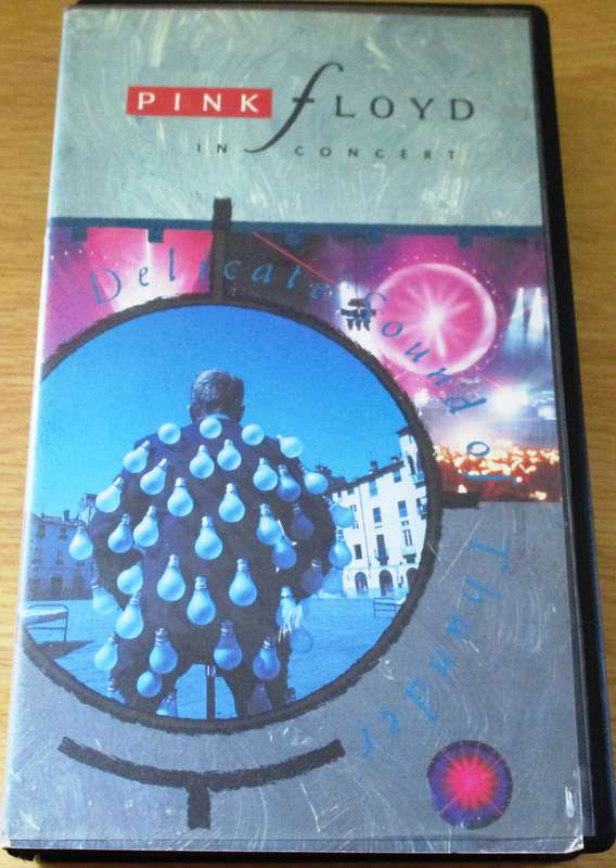 PINK FLOYD Delicate Sound of Thunder VHS Video Cassette