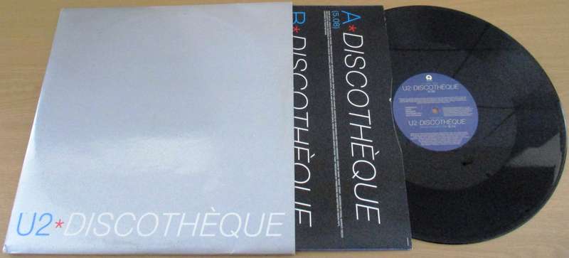 U2 Discothque 3x12 UK PROMO Vinyl Record
