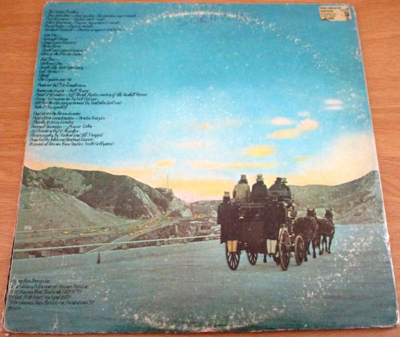 THE DOOBIE BROTHERS The Captain and Me LP Vinyl Record