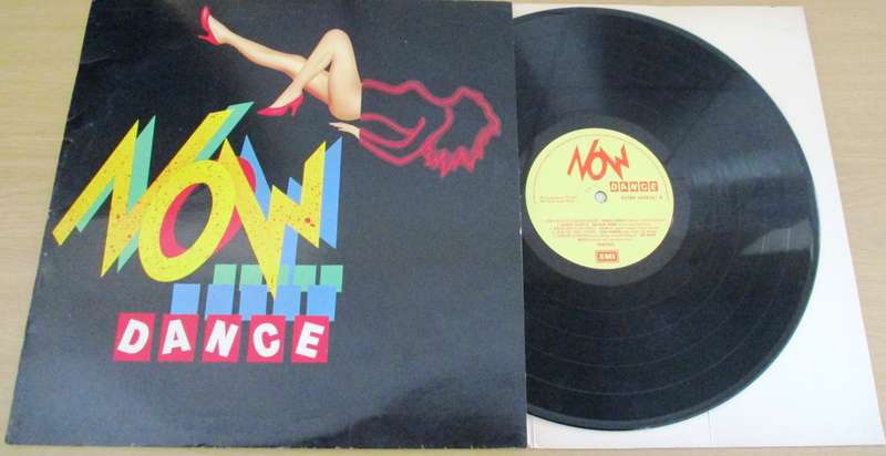 NOW DANCE 10 Extended Mix Dance Tracks LP Vinyl Record