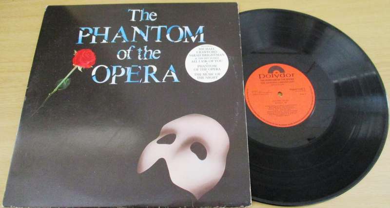 THE PHANTOM OF THE OPERA 2xLP Vinyl Record