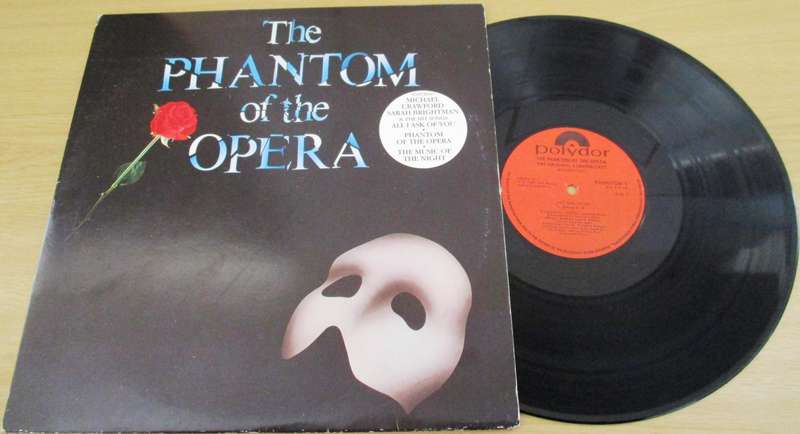 THE PHANTOM OF THE OPERA 2xLP Vinyl Record