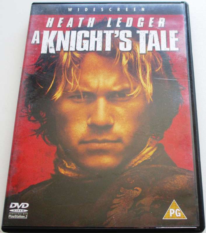 A KNIGHT'S TALE Heath Ledger DVD [BBOX 7]