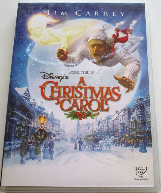 A CHRISTMAS CAROL Jim Carey DVD  [BBOX 5]