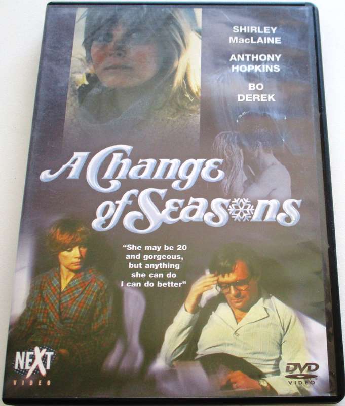 A CHANGE OF SEASONS Shirley MacLaine Anthony Hopkins Bo Derek DVD  [BBOX 5]