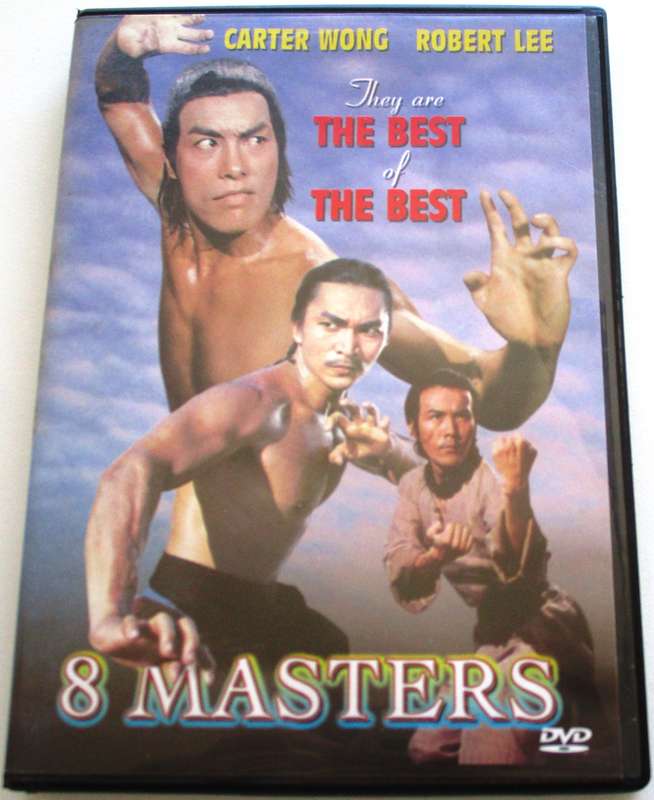 8 MASTERS Cater Wong Robert Lee DVD [BBOX 5]