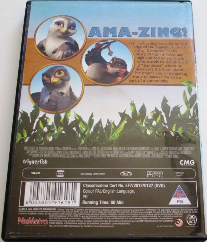 ADVENTURELAND IN ZAMBEZIA DVD [BBOX 6]