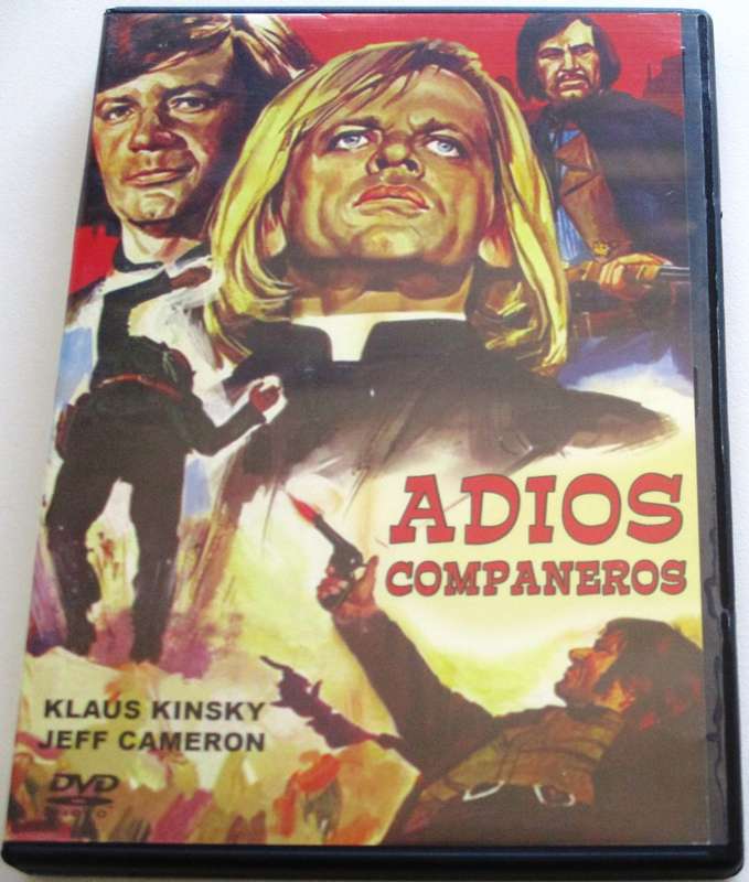 ADIOS COMPANEROS Klaus Kinsky DVD [BBOX 6]