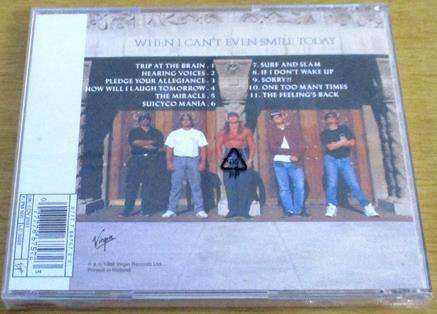 SUICIDAL TENDENCIES How Will I Laugh Tomorrow When I Cant Even Smile Today CD