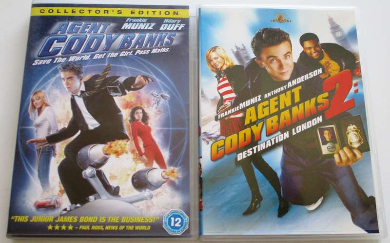 AGENT CODY BANKS 1 + 2 DVD  [BBOX 5]