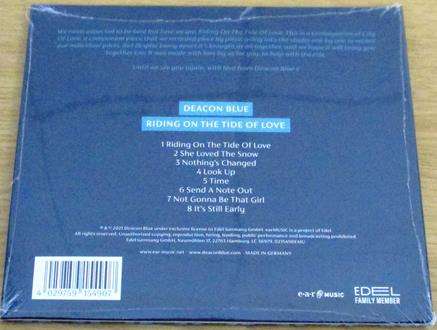 DEACON BLUE Riding On The Tide Of Love CD