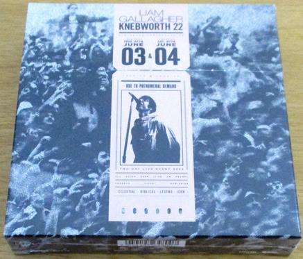 LIAM GALLAGHER Live at Knebworth 22 Deluxe Edition CD BOX SET