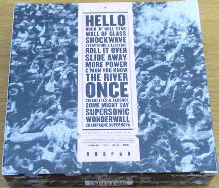 LIAM GALLAGHER Live at Knebworth 22 Deluxe Edition CD BOX SET