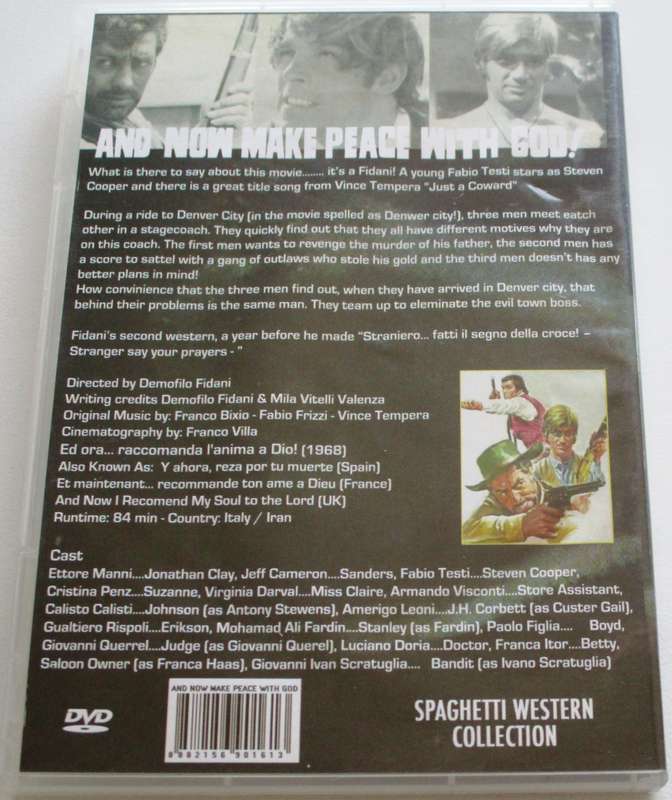 AND NOW MAKE PEACE WITH GOD! DVD [BBOX 4]