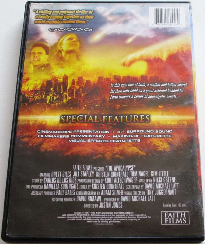 THE APOCALPYSE DVD [BBOX 4]