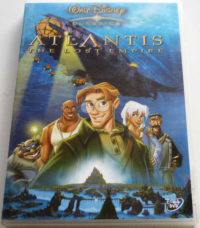 ATLANTIS The Lost Empire DVD [BBOX 9] EX
