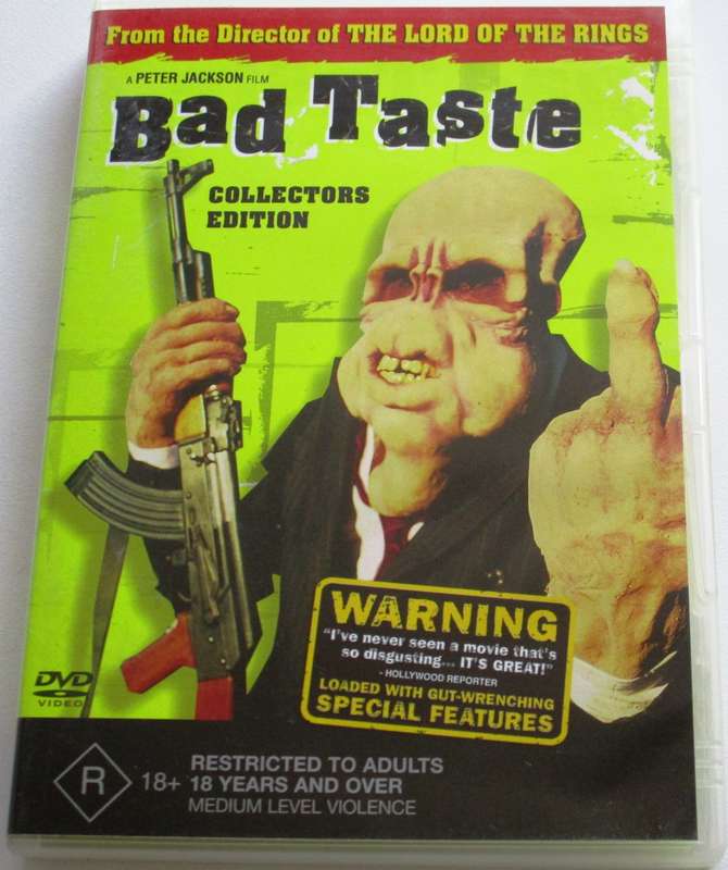 BAD TASTE Collector's Edition Peter Jackson DVD [BBOX 9]