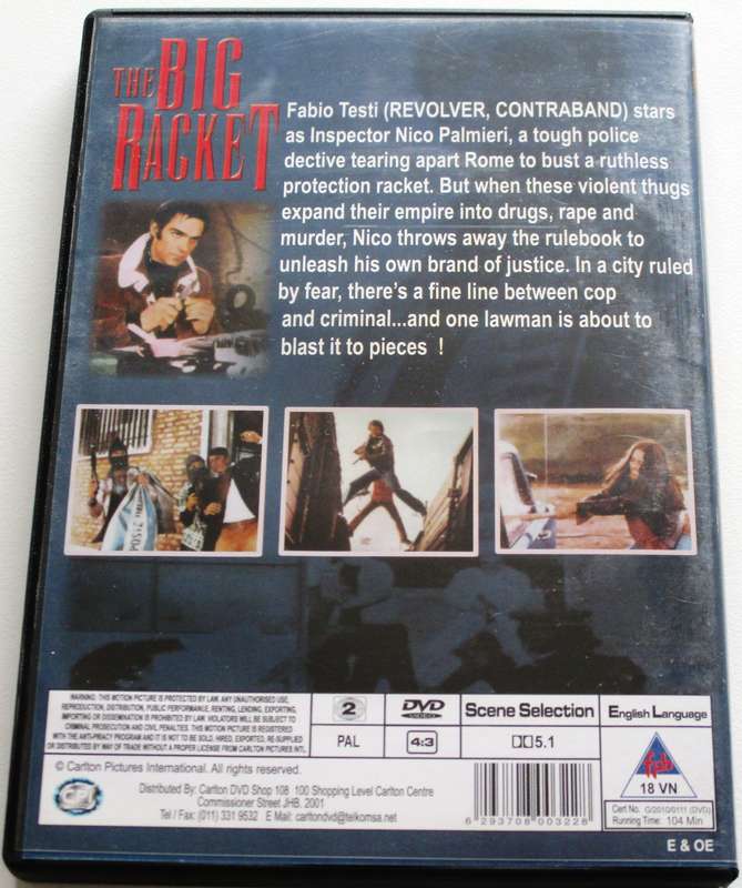 THE BIG RACKET DVD [BBOX 8]