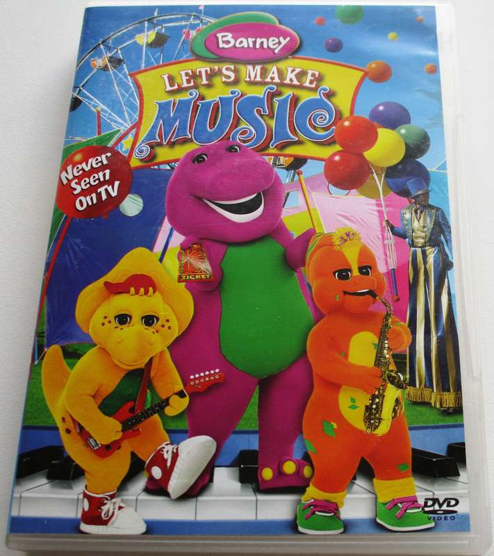 BARNEY Let's Make Music DVD [BBOX 8]
