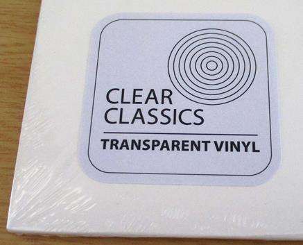 PAUL SIMON Graceland CLEAR TRANSPARENT LP VINYL Record